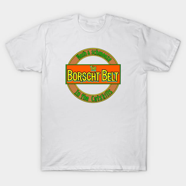 Yiddish: The Borscht Belt T-Shirt by Retro-Matic